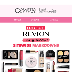 Revlon Foundation Sale - Up to 75% off today! 💥