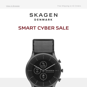 style. smarts. savings. cyber week!