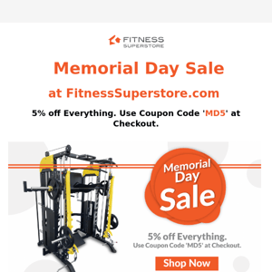 Memorial Day Sale is ON