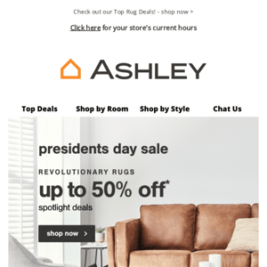 Up to 50% off on Rugs for Presidents' Day Sale