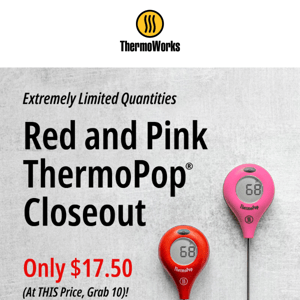 $17.50 ThermoPop Closeout