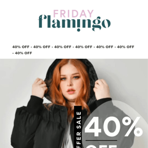 40% OFF TONIGHT ONLY!! 😮