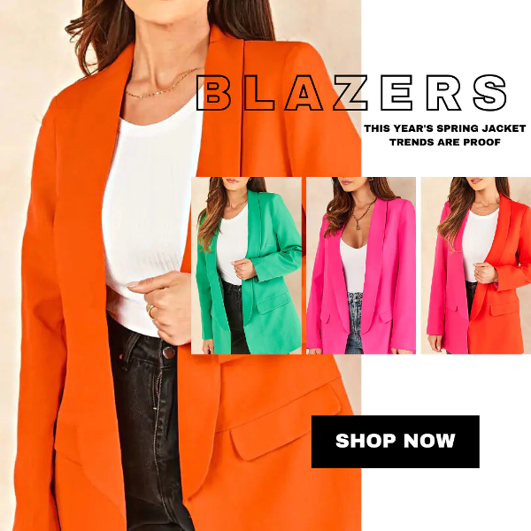 BLAZERS ARE RULING THIS SPRING💯💣