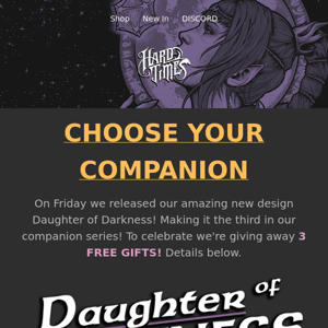 CHOOSE YOUR COMPANION! - New Daughter of Darkness!