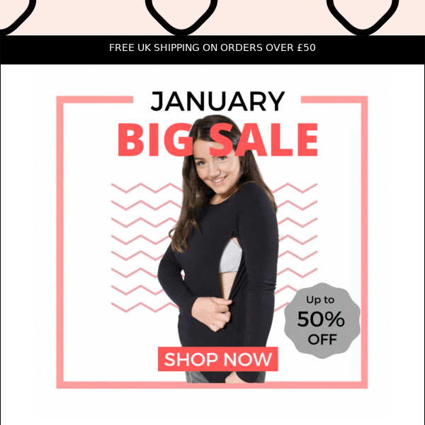 January Sale - NOW ON! 🎉