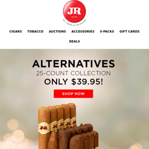 The best of our best-seller: 25-Alternatives Collection only $39.95