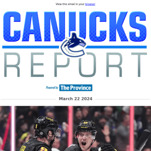 Canucks numbers: How today's team stacks up against the legends of 2003 and 2011