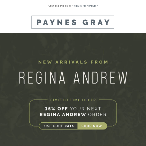 🥳 REGINA ANDREW New Arrivals + CODE!