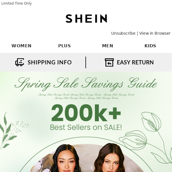Shein Europe - Latest Emails, Sales & Deals