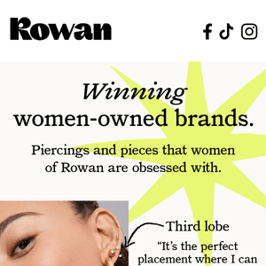 Top picks from the Women of Rowan 💪