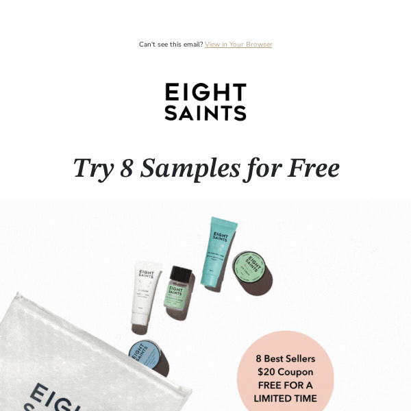 Take a peek at your free samples