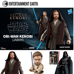 New Star Wars The Black Series Obi-Wan Kenobi (Jabiim) Action Figure!