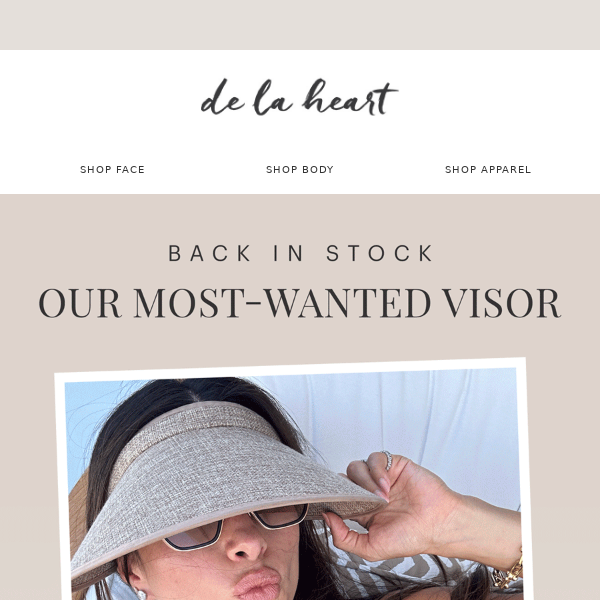 Back in Stock: Our Most-Wanted Visor