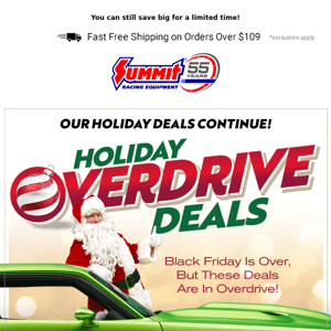 Black Friday Ain’t Over Just Yet…