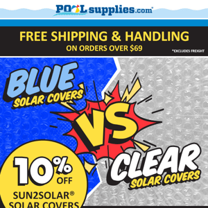 Final chance! 10% off solar covers is ending!