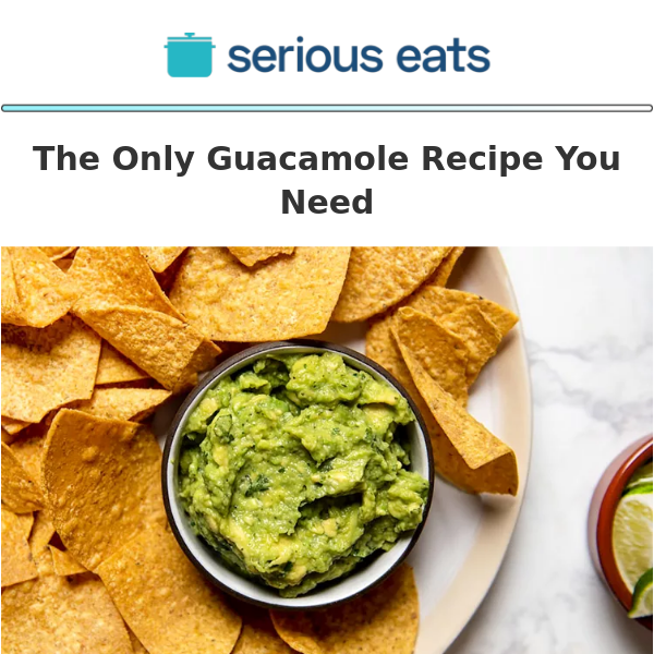 The Only Guacamole Recipe You Need