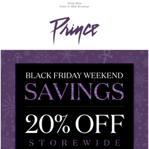 Black Friday Storewide Savings + Music Sale!