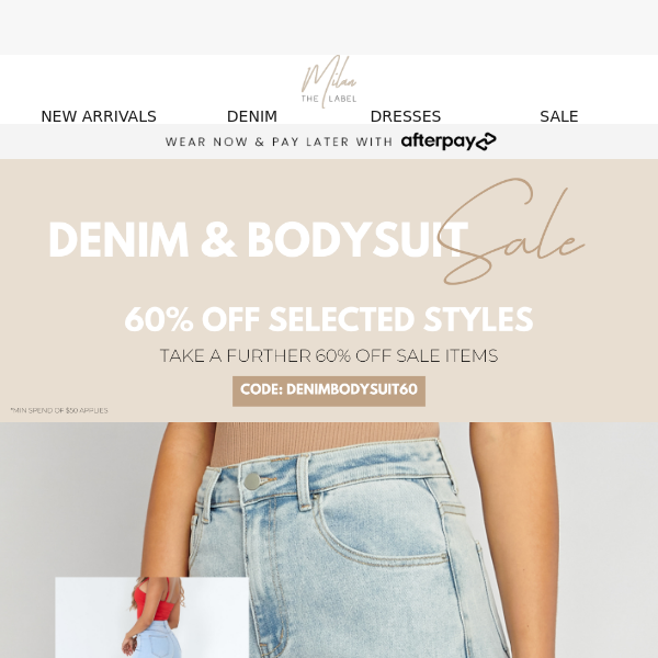 60% OFF SELECTED DENIM 👖 Prices From $7.98
