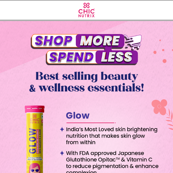 Chicnutrix Shop More, Spend Less Sale is LIVE!