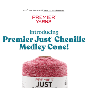 NEW: Just Chenille Medley Cone