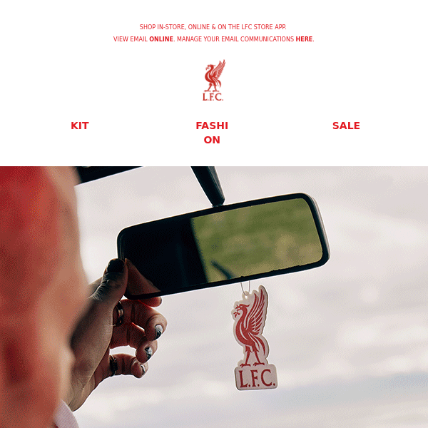 Just in 🚨 LFC car accessories