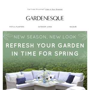 Refresh Your Garden for Spring!