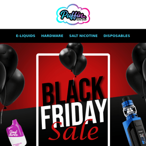 NOW HAPPENING: Black Friday Sale!⭐