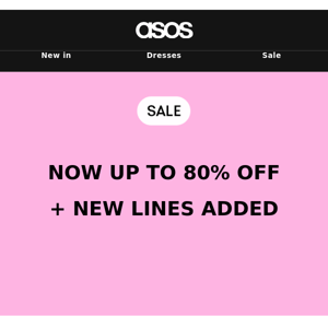 🗣 Now up to 80% off!!