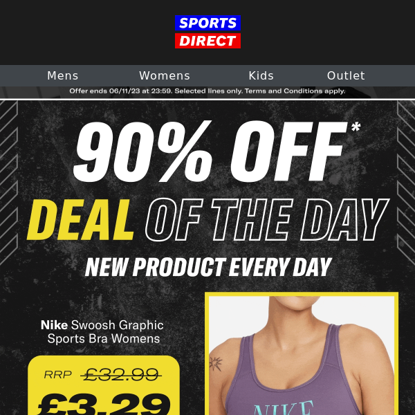 £3.29 Nike Sports Bra? Yes please ✔️
