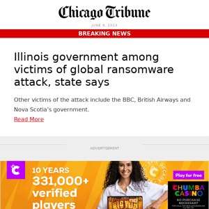 State of Illinois victim of ransomware attack