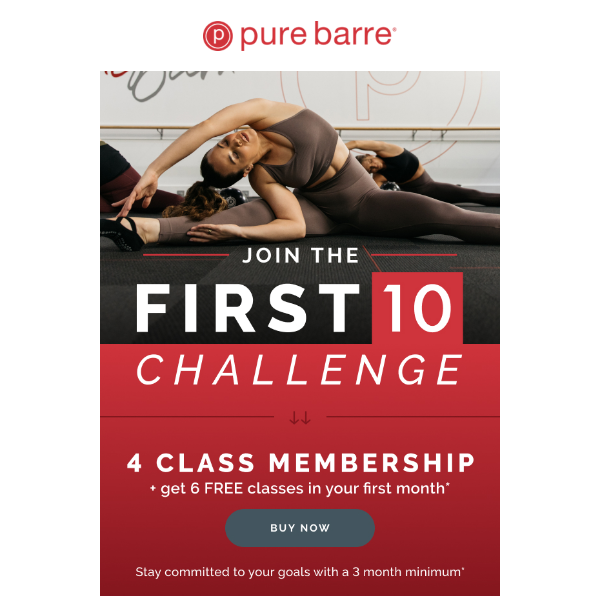 Pure barre 2024 free online classes