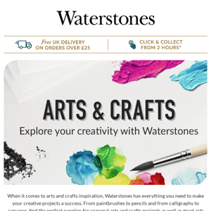 Arts & Crafts At Waterstones