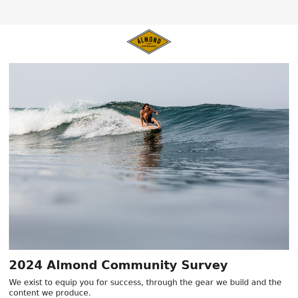 Almond's Annual Customer Survey 🌊