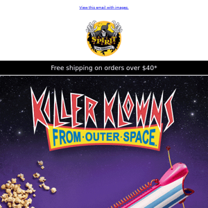 🤡 NEW Killer Klowns deluxe popcorn gun!