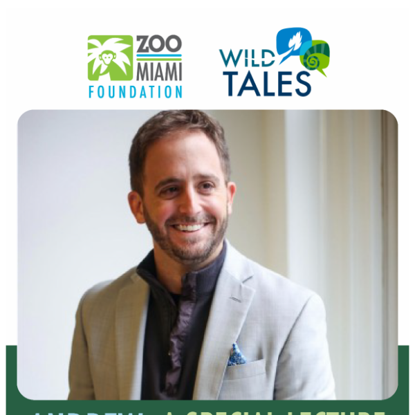 Join us for our next Wild Tales lecture next Thursday!