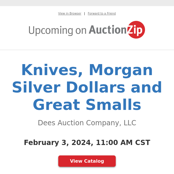 Knives, Morgan Silver Dollars and Great Smalls