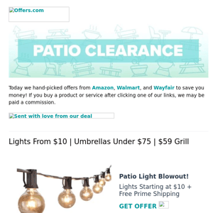 Must-Have Patio Clearance & Closeout Deals From $2!