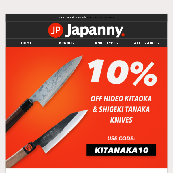 They hand forge their knives with high quality steel. - Japanny