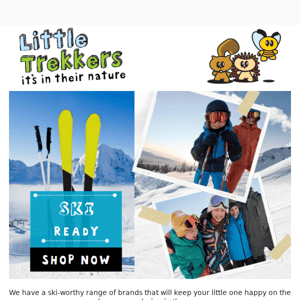 Be Ski ready with Little Trekkers⛷️