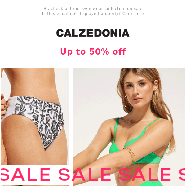 SALE: High-waisted bottoms up to 50% off - Calzedonia UK