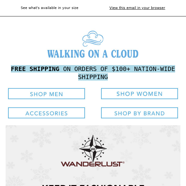 Check out Wanderlust boots and booties.