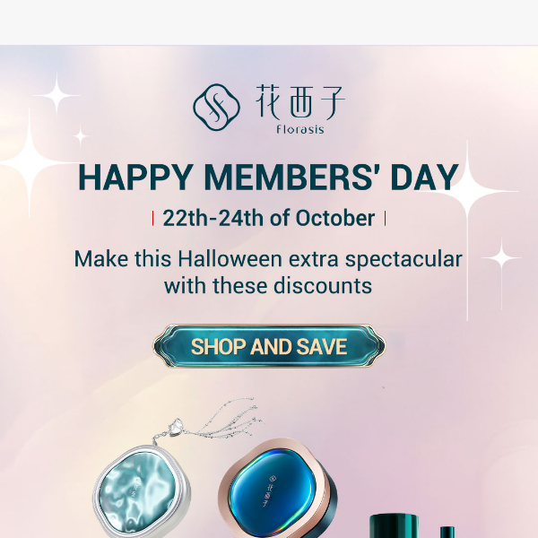 Happy Members' Day 💌 Your code and 19% off are ready!