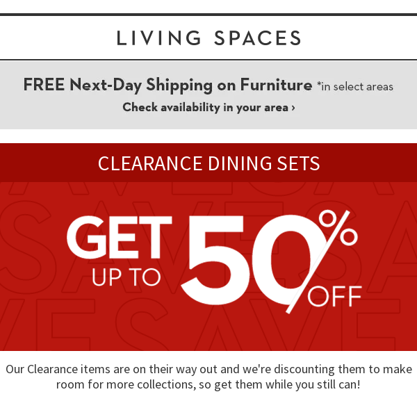 CLEARANCE: Don't Miss Deals On Dining Sets!