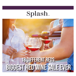 ENDS TODAY: The Biggest Red Wine Sale Ever!