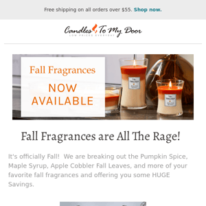 🍂40% off your favorite fall fragrances!  🍂