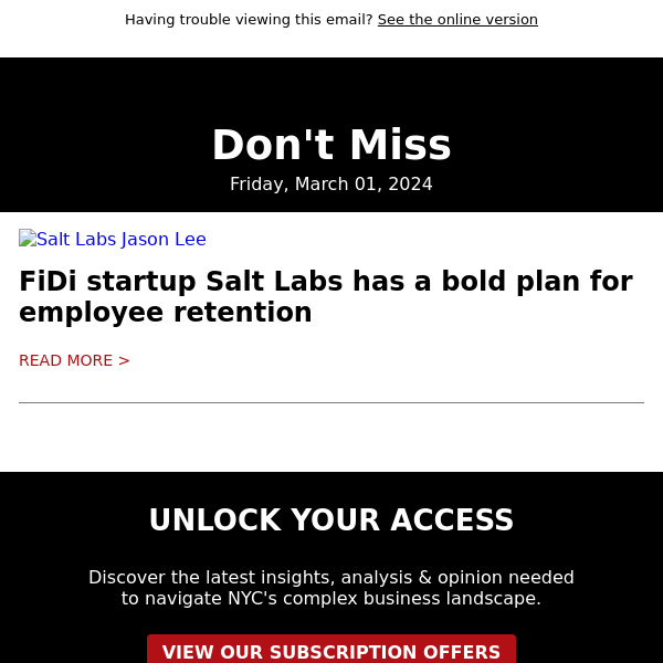 Salt Labs has a bold plan for employee retention