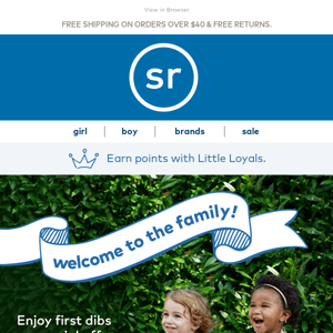 Welcome to Stride Rite!