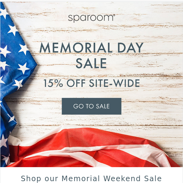 Memorial Weekend Sale