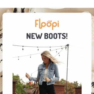 Floopi, meet boots 🤝