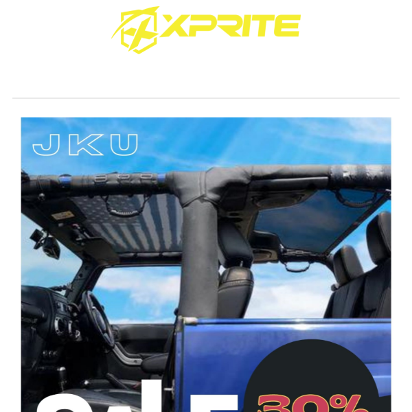 Price Drop Alert: Sunshade Top for JKU | Xprite Offroad Lights & Parts